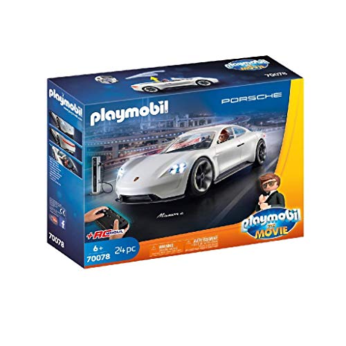 PLAYMOBIL: THE MOVIE Porsche Mission E y Rex Dasher, a Partir de 5 Años (70078)