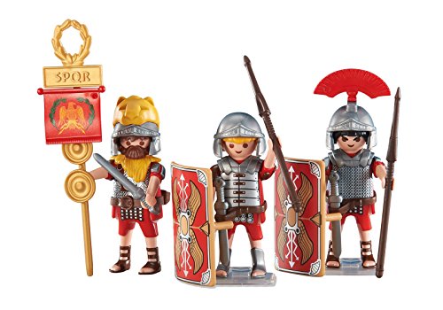 PLAYMOBIL TRES SOLDADOS ROMANOS, REF. 6490, EN BOLSA PRECINTADA DEL FABRICANTE PLAYMOBIL TRES SOLDADOS ROMANOS, REF. 6490, EN BOLSA PRECINTADA DEL FABRICANTE