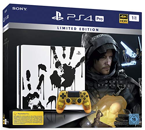 PlayStation 4 Pro Death Stranding Limited Edition - Konsole (1TB, schwarz, Pro) [Importación alemana]