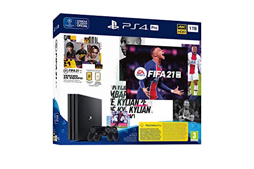 PlayStation 4 - PS4 Pro + FIFA 21 + DS4