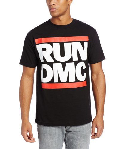Pliuegy Men's Run DMC Logo T-Shirt