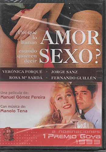 ¿por que lo llaman amor cuando quieren decir sexo? (DVD) ¿por que lo llaman amor cuando quieren decir sexo? (DVD)