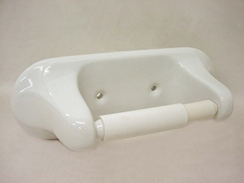 PORTAROLLOS BAÑO Papel HIGIENICO Pared Eje Porcelana Blanco PORTAROLLOS BAÑO Papel HIGIENICO Pared Eje Porcelana Blanco