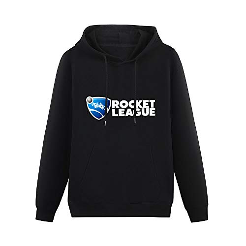 Pullover Rocket League Male's Hoodie Black M Retro Sweatshirts Pullover Rocket League Male's Hoodie Black M Retro Sweatshirts