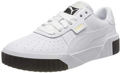 PUMA Cali Wn's, Zapatillas Mujer, White Black-White, 37 EU