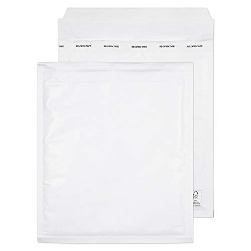Purely Packaging E/2 Envolit - Sobres acolchados (con tira adhesiva, 265 x 220 mm, 100 unidades), color blanco