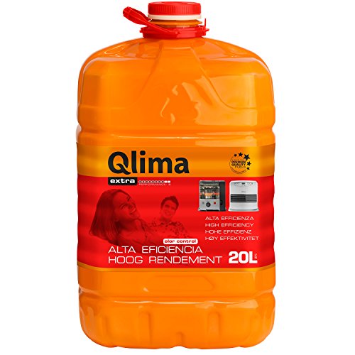 Qlima - Combustible para Estufas de Parafina, Bajo Olor y Alta eficiencia, 20 Litros