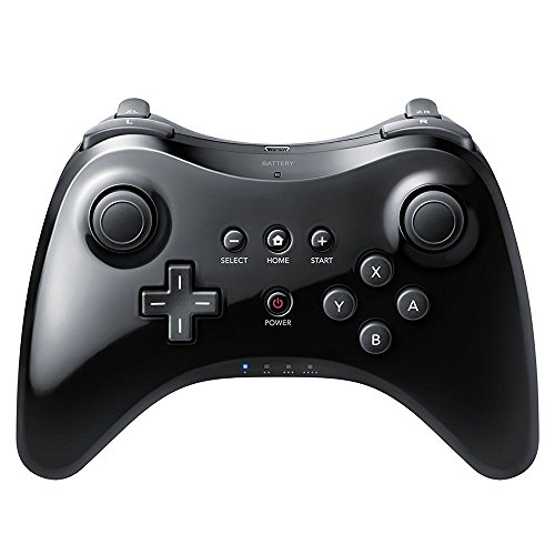 QUMOX Controlador de mano Wireless Gamepad Joypad Remoto Mando de juego para Nintendo Wii U Pro QUMOX Controlador de mano Wireless Gamepad Joypad Remoto Mando de juego para Nintendo Wii U Pro