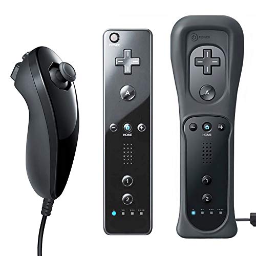QUMOX Mando a Distancia Mando a Distancia + Nunchuk para Nintendo Wii/Wii U