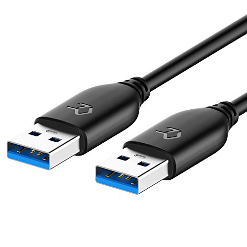 Rankie Cable USB 3.0 Tipo A a Tipo A, Negro, 1,8 m