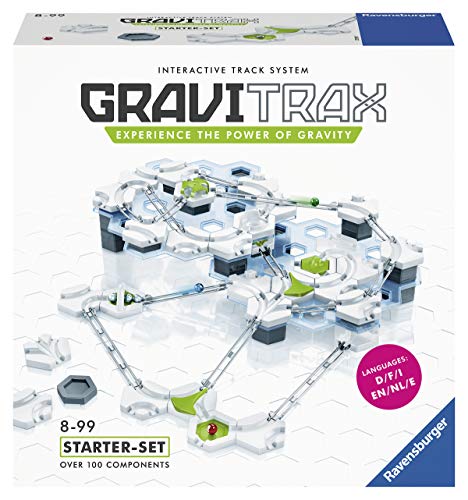 Ravensburger GraviTrax Starter Set, Juego construcciones STEM, +100 componentes, Edad recomendada 8+ (27597) Ravensburger GraviTrax Starter Set, Juego construcciones STEM, +100 componentes, Edad recomendada 8+ (27597)