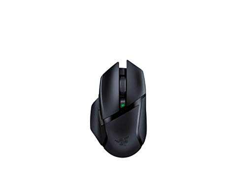 Razer Basilisk X HyperSpeed ​​- Ratón inalámbrico para juegos (con tecnología Razer HyperSpeed, inalámbrico, sensor óptico avanzado 5G y 6 botones configurables libremente)