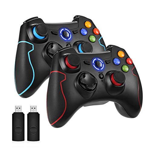 REDSTORM Mando PC,Paquete de 2, Mando USB, Gamepad de Windows con Vibración Dual, Función Turbo, para PS3 / Android/Windows REDSTORM Mando PC,Paquete de 2, Mando USB, Gamepad de Windows con Vibración Dual, Función Turbo, para PS3 / Android/Windows