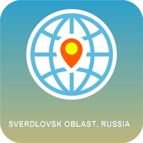 Región de Sverdlovsk, Rusia Mapa