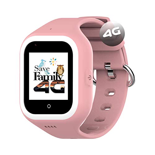 Reloj-Smartwatch 4G Iconic con Videollamada & GPS instantáneo para niños SaveFamily. Reloj con WiFi, Bluetooth, cámara, identificador de Llamadas, Boton SOS Waterproof Ip67 (Rosa) Reloj-Smartwatch 4G Iconic con Videollamada & GPS instantáneo para niños SaveFamily. Reloj con WiFi, Bluetooth, cámara, identificador de Llamadas, Boton SOS Waterproof Ip67 (Rosa)