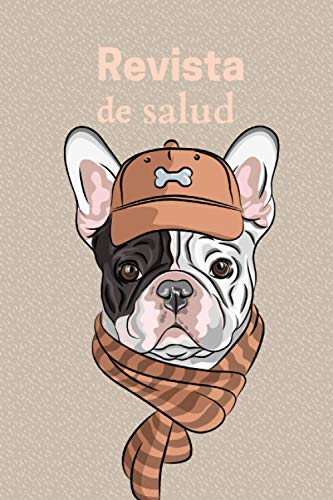 Revista de salud: Seguimiento médico : Vacunación + Cita con el veterinario | Toma de notas hecha por un amante de los perros | Rústica 100 páginas | 15,24 cm x 22,86 cm