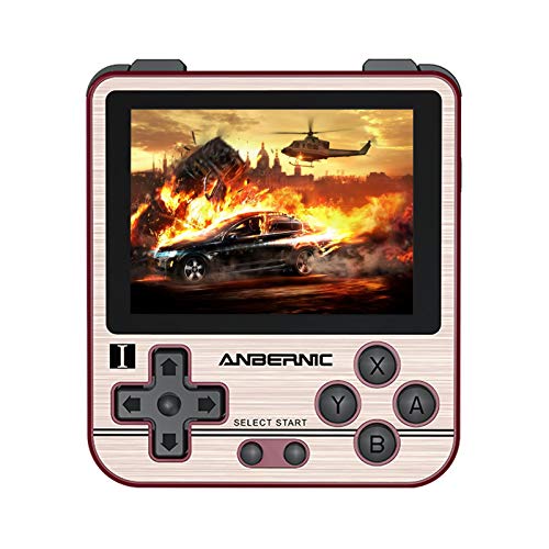 RG280V Consola Retro Portatil, Consolas de Juegos Portátil +Tarjeta TF de 32 GB con 14000 juegos, Sistema de Opendingux RK3326 Chip,3500 mAh Anbernic RG280V Consola Retro 2.8 Pulgadas IPS (Oro) RG280V Consola Retro Portatil, Consolas de Juegos Portátil +Tarjeta TF de 32 GB con 14000 juegos, Sistema de Opendingux RK3326 Chip,3500 mAh Anbernic RG280V Consola Retro 2.8 Pulgadas IPS (Oro)