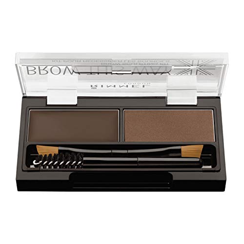 Rimmel London Brown This way Kit esculpidor de cejas, Tono 003 Dark Brown - 1.1 gr