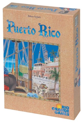 Rio Grande Games 195 - Juego de Mesa Puerto Rico sobre administración de posesiones (edición Inglesa) Rio Grande Games 195 - Juego de Mesa Puerto Rico sobre administración de posesiones (edición Inglesa)