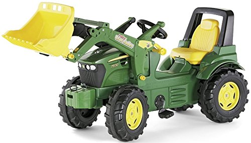 Rolly Toys Trac Lader - John Deere Tractor miniatura con pala frontal (710027)