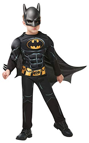 Rubies - Disfraz de Batman Deluxe para niño, 5-6 años (Rubies 300002-M)