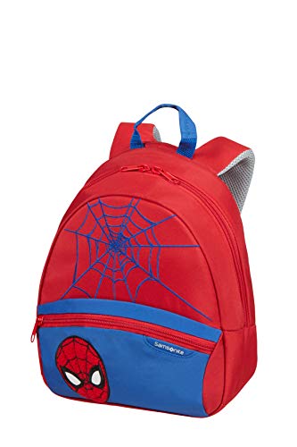 Samsonite Disney Ultimate 2.0 - Mochila Infantil S, 28.5 cm, 7 L, Rojo (Spider-Man)