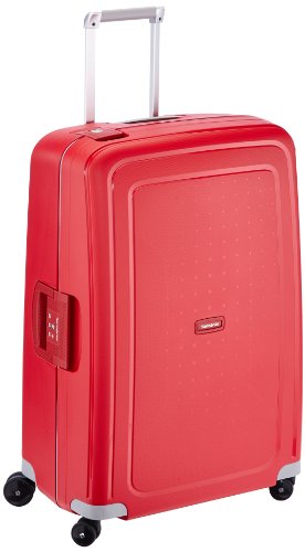 Samsonite S'Cure Spinne - Maleta de equipaje, L (75 cm - 102 L), Rojo (Crimson Red)