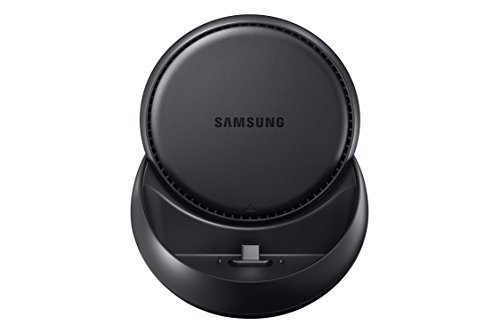 Samsung DeX Station - CPU y cargador para Samsung S8 y S8 Plus (conectores HDMI, USB y Lan), color negro [Incluye accesorios de carga]- Version española