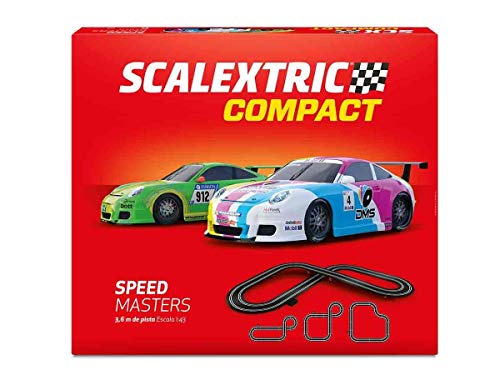 Scalextric- Speed Masters Compact Circuito (Scale Competition Xtreme,SL 1) Scalextric- Speed Masters Compact Circuito (Scale Competition Xtreme,SL 1)