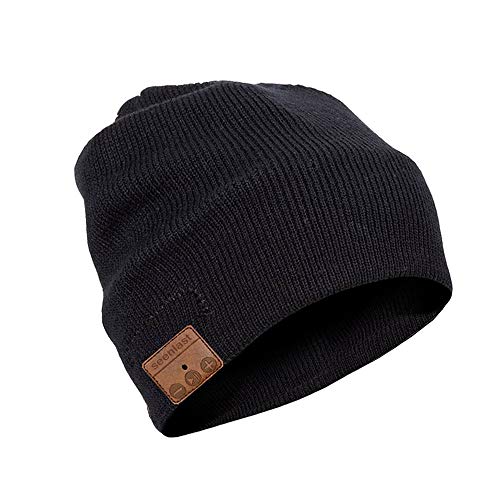 seenlast Gorro Bluetooth Auriculares, Beanie Bluetooth 5.0 Altavoces Inalámbrico Gorro Música Invierno seenlast Gorro Bluetooth Auriculares, Beanie Bluetooth 5.0 Altavoces Inalámbrico Gorro Música Invierno