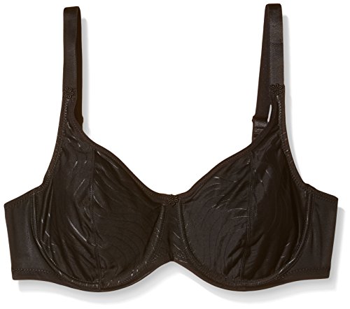 Selene - Sujetador Reductor De Simplex Grabado En Ondas, color negro, talla 95C Selene - Sujetador Reductor De Simplex Grabado En Ondas, color negro, talla 95C