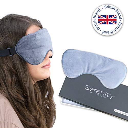 Serenity SRACC001 Weight Eye Mask, Grey, 1