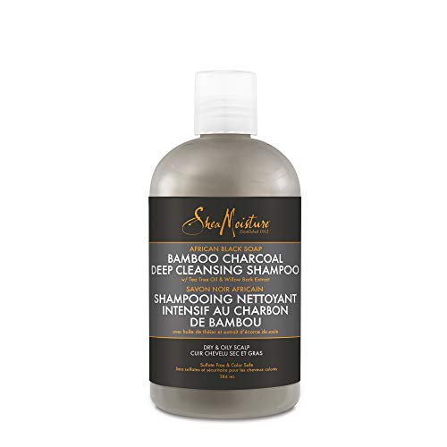 Shea Moisture Shea Moisture African Black Soap Bamboo Charcoal Champãº 384 g