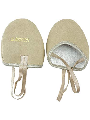 S.lemon Zapatillas Medias de Ballet Baile de Material Vegano Zapatos de Gimnasia Rítmica (35-38 EU)