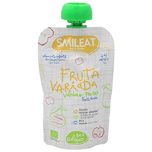 SMILEAT fruta variada pouch 100 gr SMILEAT fruta variada pouch 100 gr