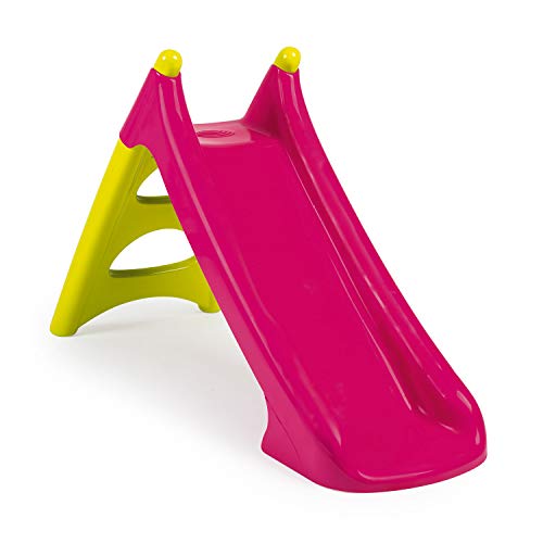 Smoby 310282-Tobogán pequeño XS Verde (2 años), Color Rosa (310282) Smoby 310282-Tobogán pequeño XS Verde (2 años), Color Rosa (310282)