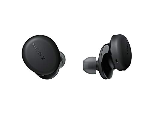 Sony WFXB700B True Wireless - Auriculares (Totalmente inalámbrico, Bluetooth, Extra Bass, Micro para llamadas Manos Libres, 18h de batería, Resistencia IPX4), Negro
