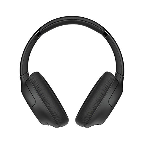 Sony WHCH710NB - Auriculares inalámbricos Noise Cancelling (Batería 35 h, Carga rápida, Llamadas Manos Libres, diseño Compacto Alrededor de la Oreja, óptimo para Trabajar en casa), Negro