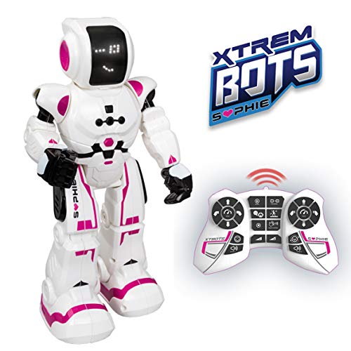 Sophie, Robot juguete para niños con sensor de movimiento, interactivo. Robot control remoto. Juguete programable. Juguetes robot inteligente