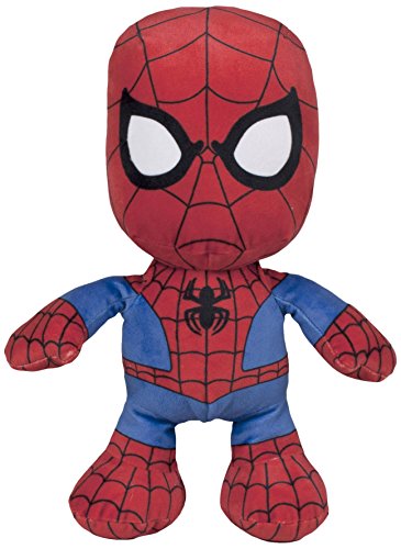 Spiderman-Peluche Floppy, 30 cm, (Famosa 760015297)