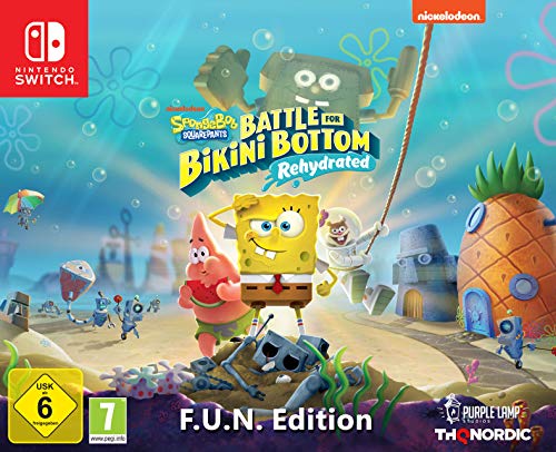 Spongebob SquarePants: Battle for Bikini Bottom Rehydrated - Edición F.U.N (Nintendo Switch)