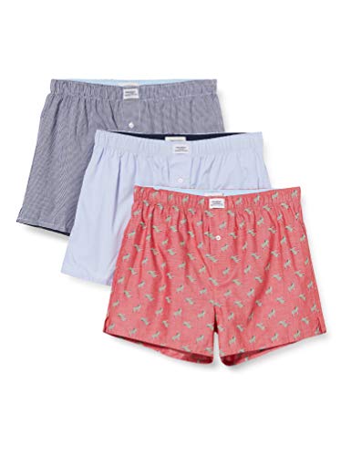 Springfield 3 Pack Tela Donkey-c/70 Boxer, Rosa (Pink 70), S (Tamaño del Fabricante: S) para Hombre Springfield 3 Pack Tela Donkey-c/70 Boxer, Rosa (Pink 70), S (Tamaño del Fabricante: S) para Hombre