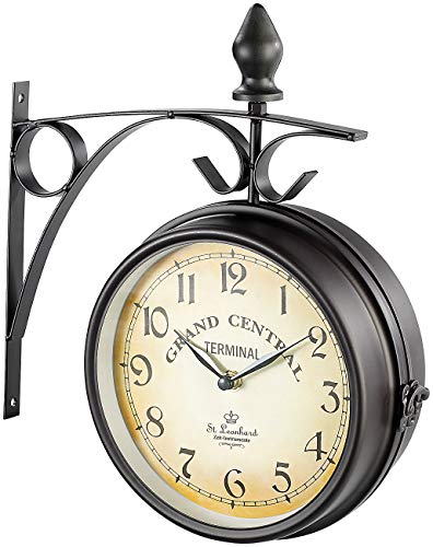 St. Leonhard Nostálgico Reloj de la estación: Reloj de estación de Doble Cara con diseño Retro (Nostalgia Reloj de la estación) St. Leonhard Nostálgico Reloj de la estación: Reloj de estación de Doble Cara con diseño Retro (Nostalgia Reloj de la estación)
