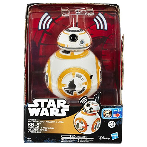 Star Wars - Figura BB-8 con Cuerda (Hasbro B7102EU40) Star Wars - Figura BB-8 con Cuerda (Hasbro B7102EU40)