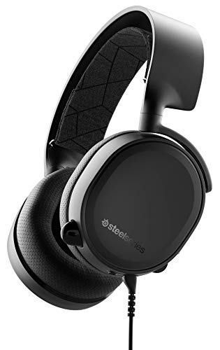 Steelseries Arctis 3 Console Auriculares De Juego Con Cable Estéreos Para PlayStation 4, Xbox One, Nintendo Switch, Vr, Android E iOS, Negro