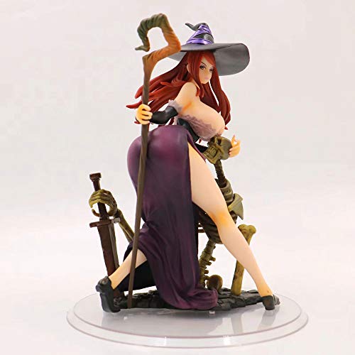 STKCST Figura de Bruja de Corona de dragón de Anime, Escultura, decoración, Estatua, muñeca, Modelo de Juguete, Figura 21cm STKCST Figura de Bruja de Corona de dragón de Anime, Escultura, decoración, Estatua, muñeca, Modelo de Juguete, Figura 21cm
