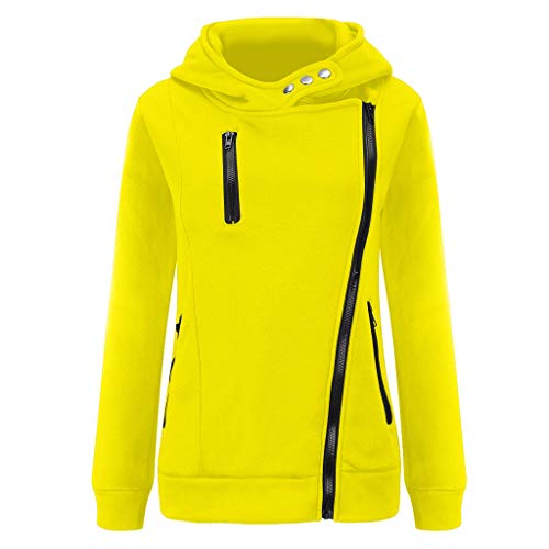 Sudadera con Capucha para Mujer Suelta Tallas Grandes Mujeres Patchwork Chaqueta con Cremallera De Lana Caliente Abrigo De AlgodóN Casual Outwear Sudadera Deportiva riou