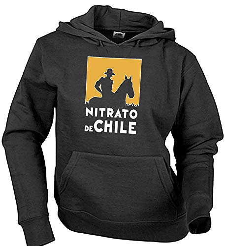 Sudadera Nitrato De Chile Adulto/Niño EGB ochenteras 80´s Retro (XXL, Negro) Sudadera Nitrato De Chile Adulto/Niño EGB ochenteras 80´s Retro (XXL, Negro)