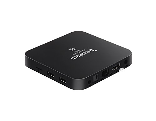 Sunstech SUNCASTBK - Android TV Box, Color Negro