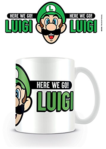 Super Mario - Mug Here We Go Luigi, 320 ML